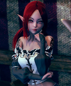 Red-Haired Elf