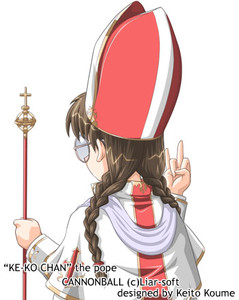 Keeko-chan the Pope
