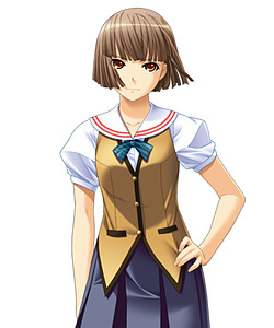 Strict-looking Senpai