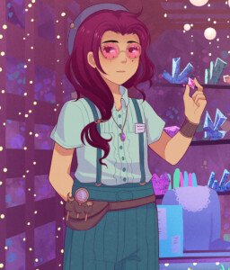 Crystals Carved from Stone