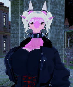 Nachtgotischer Drache