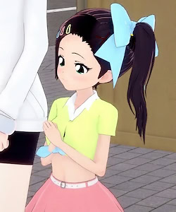 Neugieriges kleines Mädchen