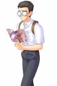 Man with the Scratches on His Cheek