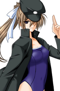 School Swimsuit Gang Leader