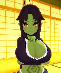 Tätowierter Gothic-Kobold