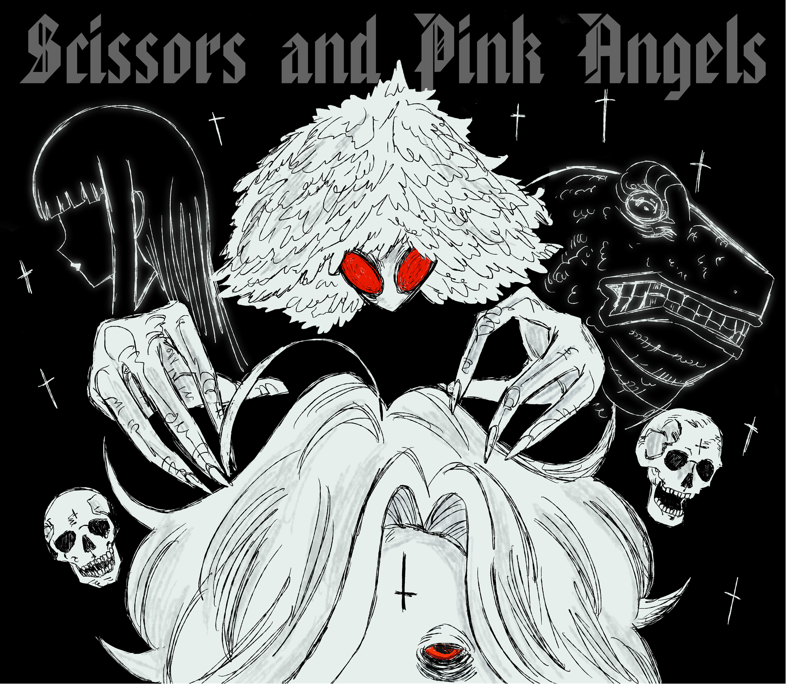 Scissors and Pink Angels v 0.1.0
