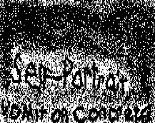 Self-Portrait, Vomit on Concrete