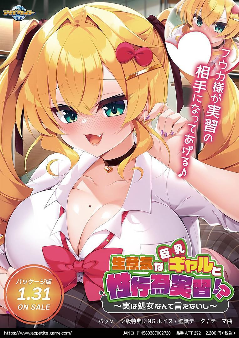 生意気な巨乳ギャルと性行為実習！？ ～実は処女なんて言えないし～ ダウンロード版