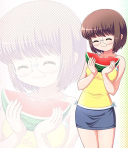 안경의 메이와 여름방학