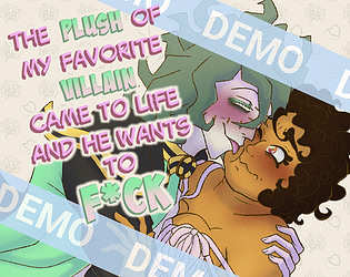 The plush of my favorite villain came to life and he wants to f*ck - Demo