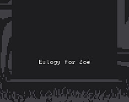 Eulogy for Zoë