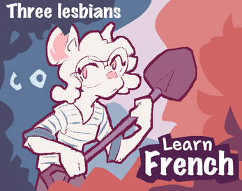 Three Lesbians Learn French