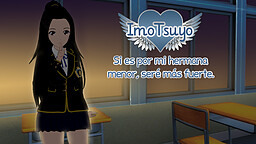 ImoTsuyo: Si es por mi hermana menor, seré más fuerte.