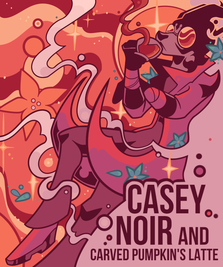 Casey Noir and Carved Pumpkin's Latte - Big Post Game Jam Version