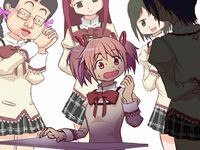 전학생 카나메 마도카입니다