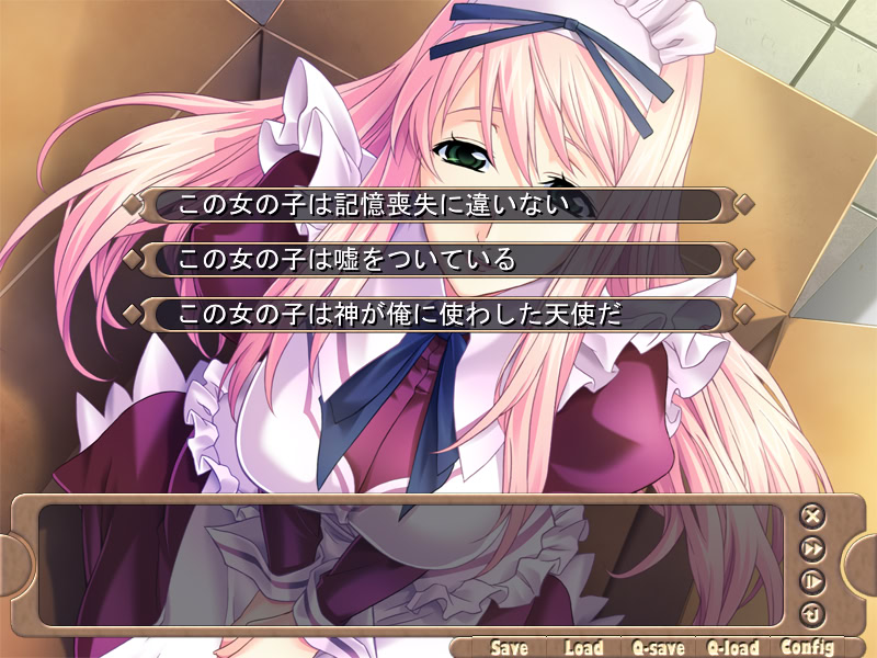 메이드 씨를 주웠다!