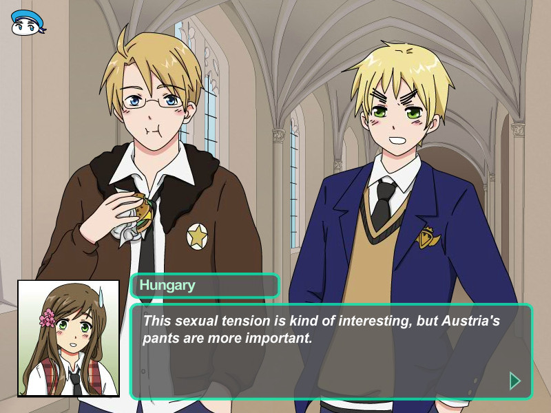 Academy Hetalia: Give back those pants!