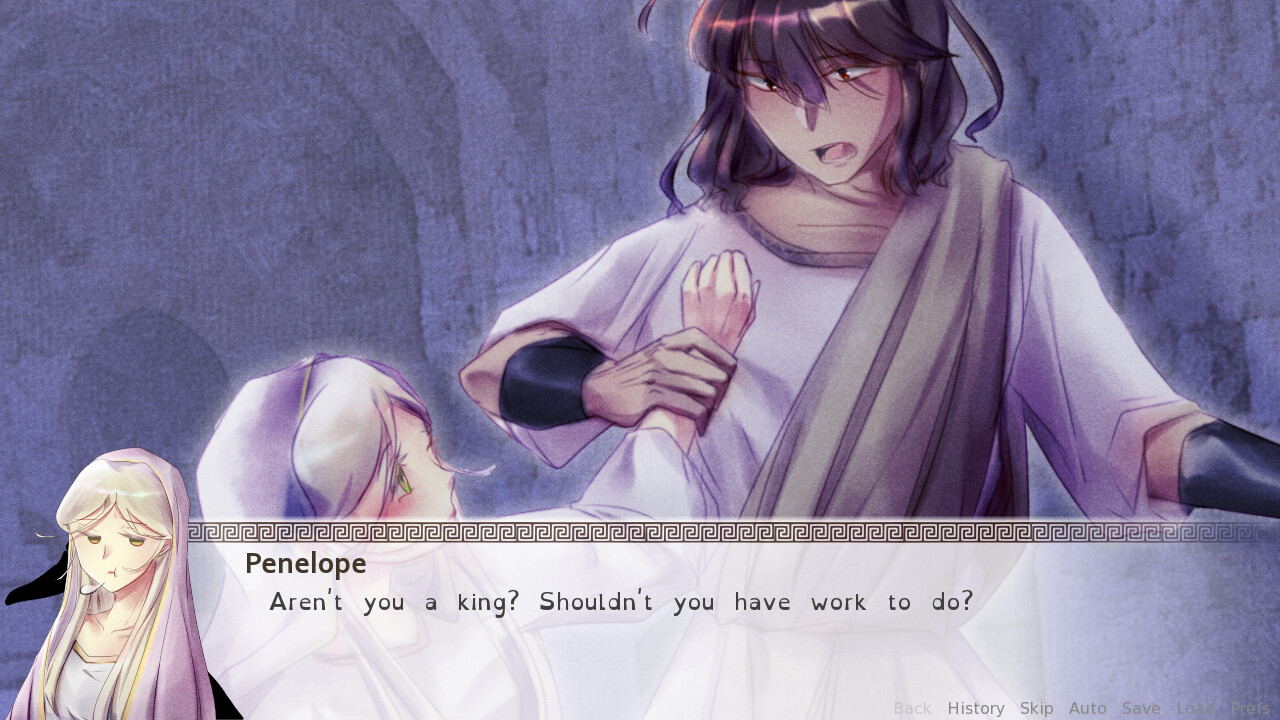 Pre-Odyssey: Odysseus, Penelope & her Ducks