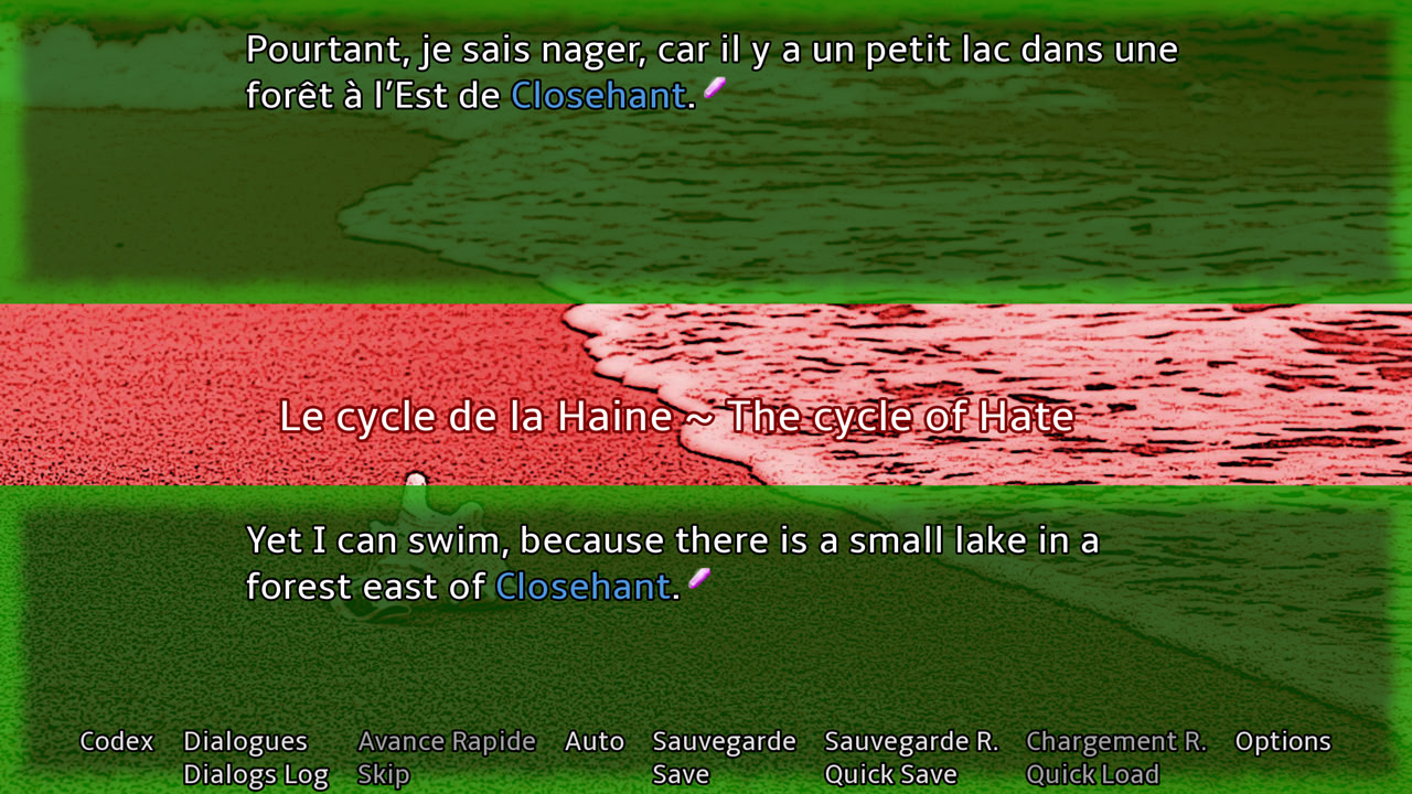 Red and Blue ~ Cycles of Existence