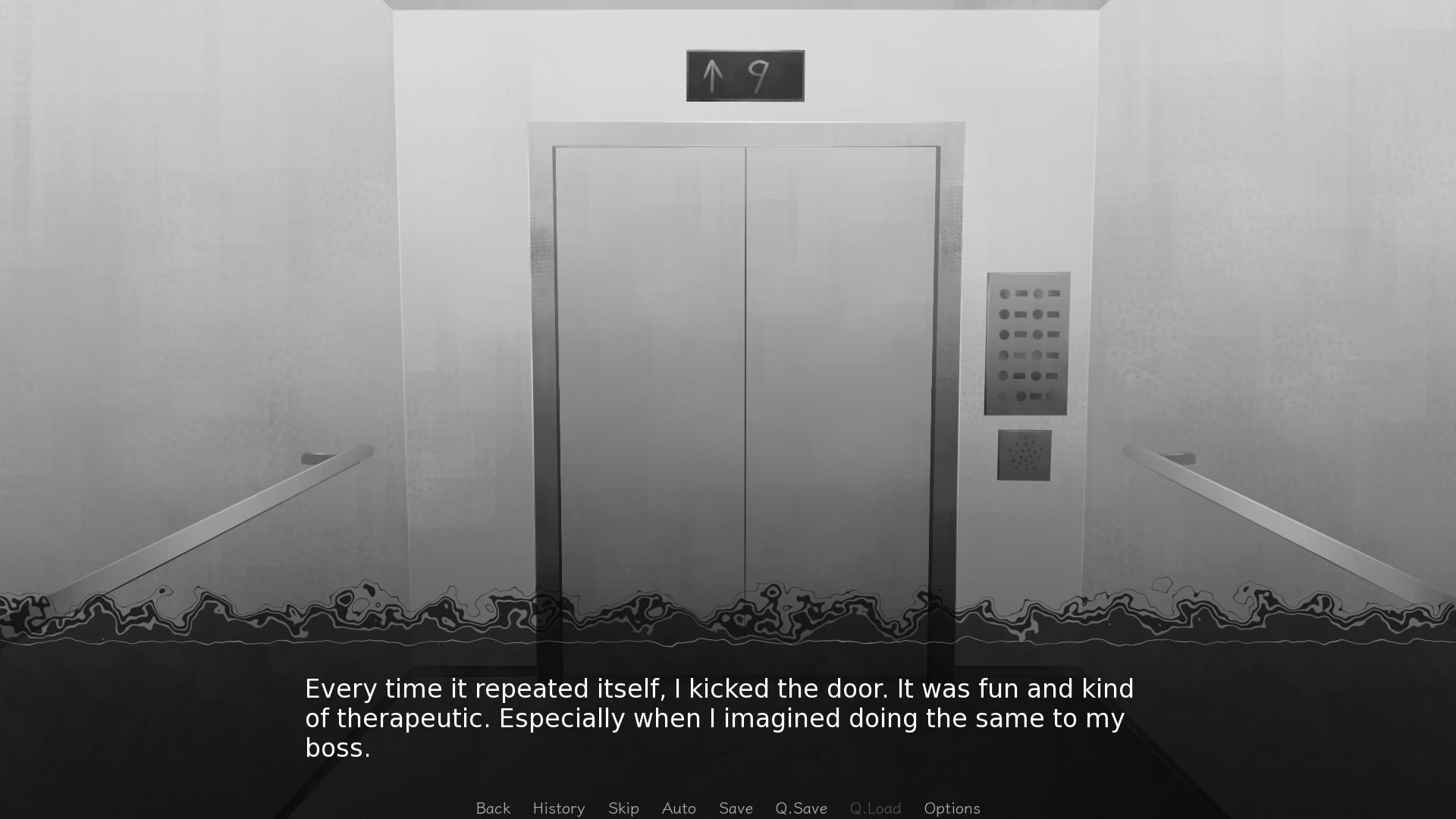 The Man Outside the Elevator