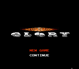 메탈 슬레이더 글로리