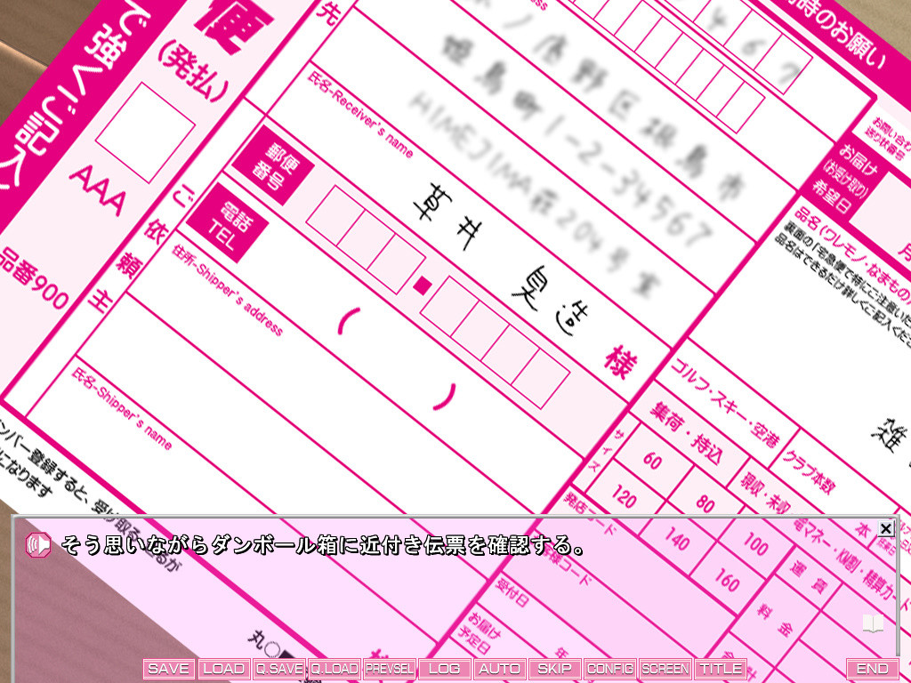 빼앗겨 음모물건～사야카～