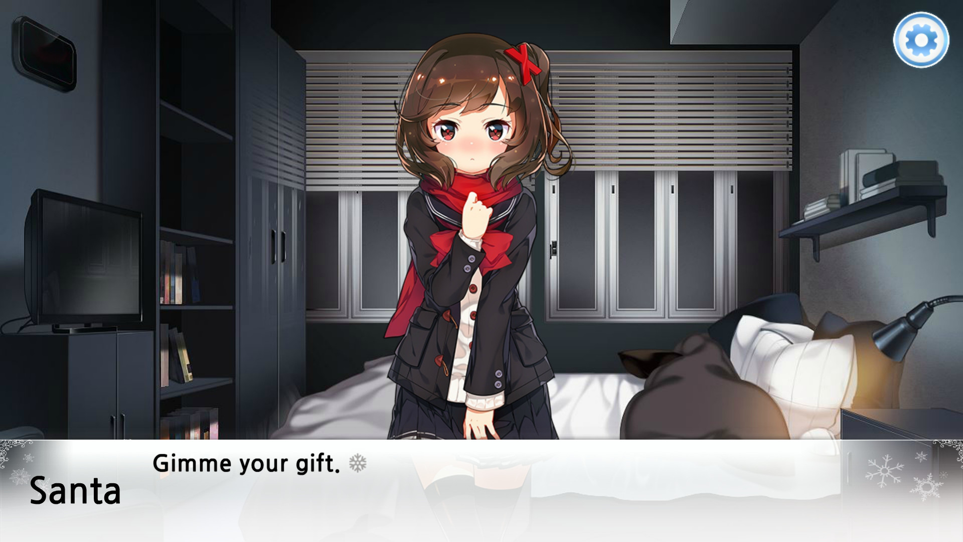 산타는 교복을 입을 수 밖에 없어