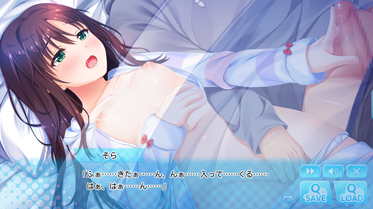 오빠, 아침까지 계속 꽉 안아줘! 밤까지 더 에치하게 해줘!