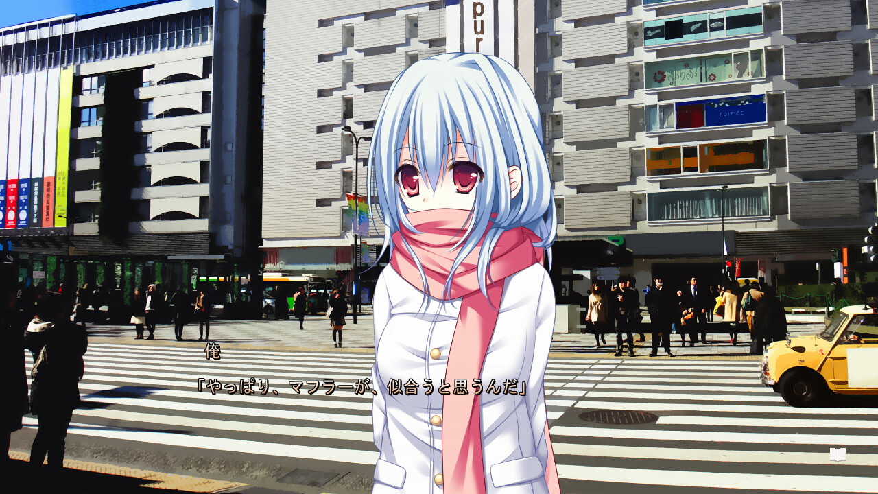 머플러 그녀 - can't stop loving!!