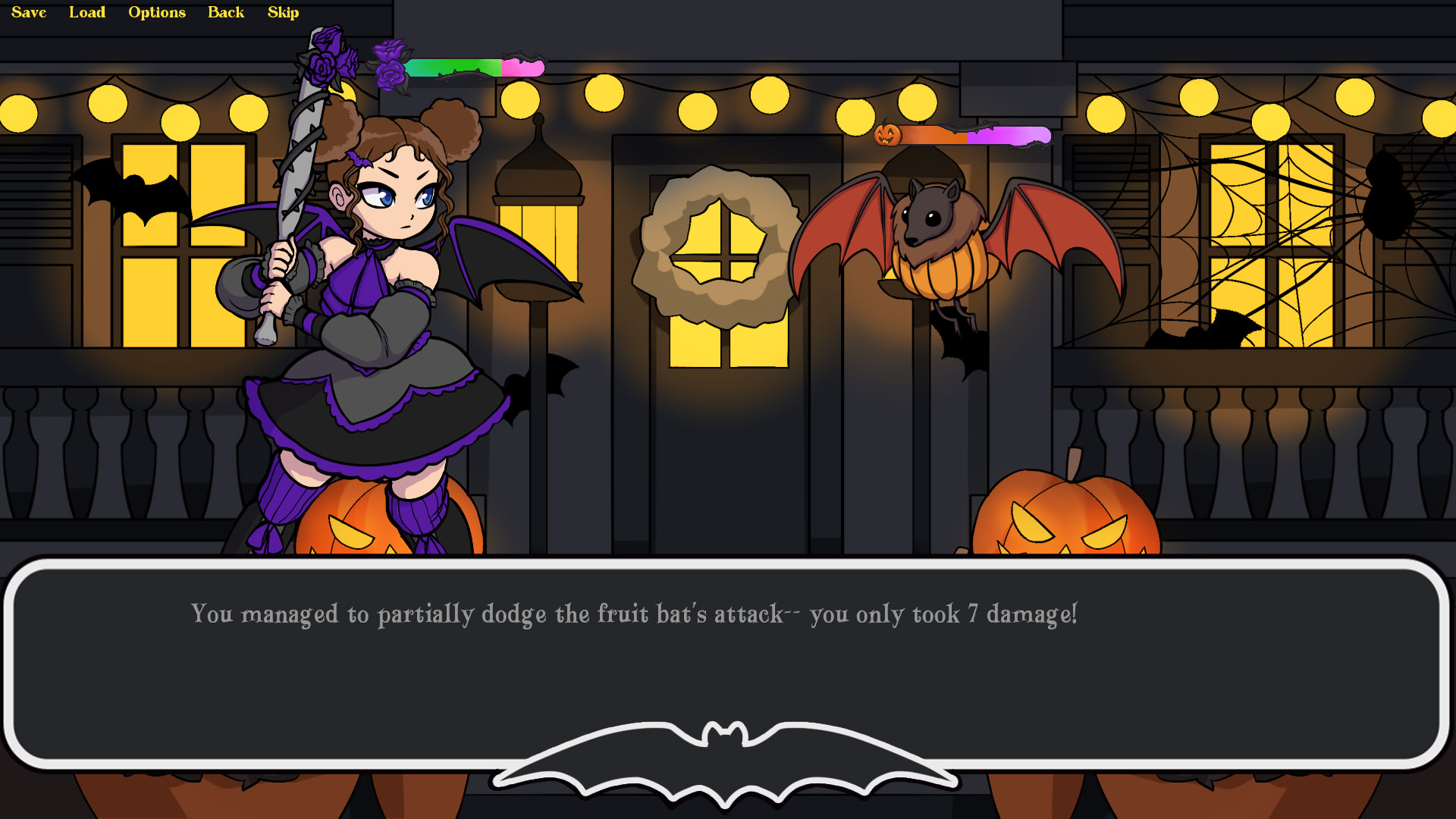 Halloween Fright: The Bat's Flight