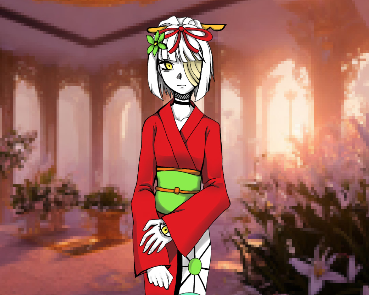 Bloody nights of pale lily