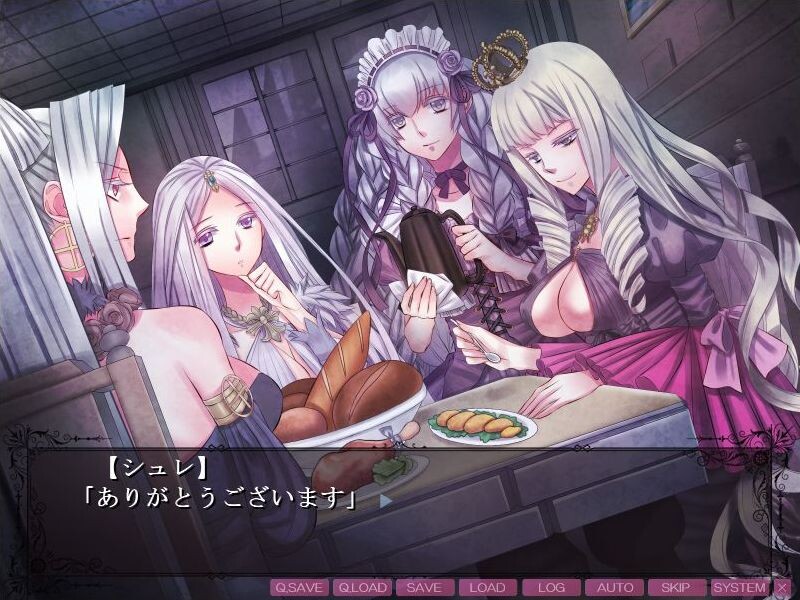 낙원으로의 아타나시아 ～남장여인 메이드와 세 명의 공주님, 음란한 쾌락과 도착의 정원～