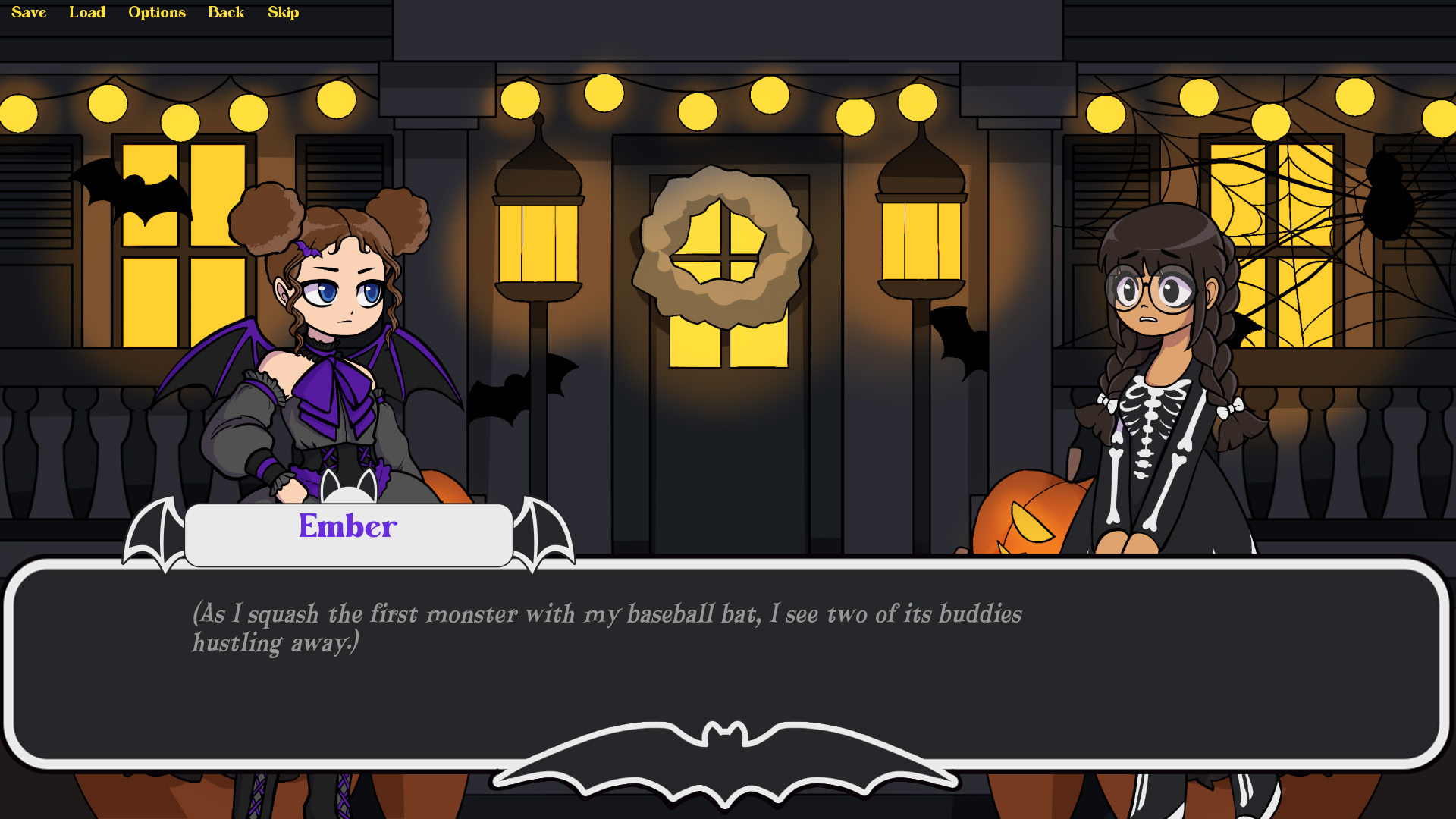 Halloween Fright: The Bat's Flight