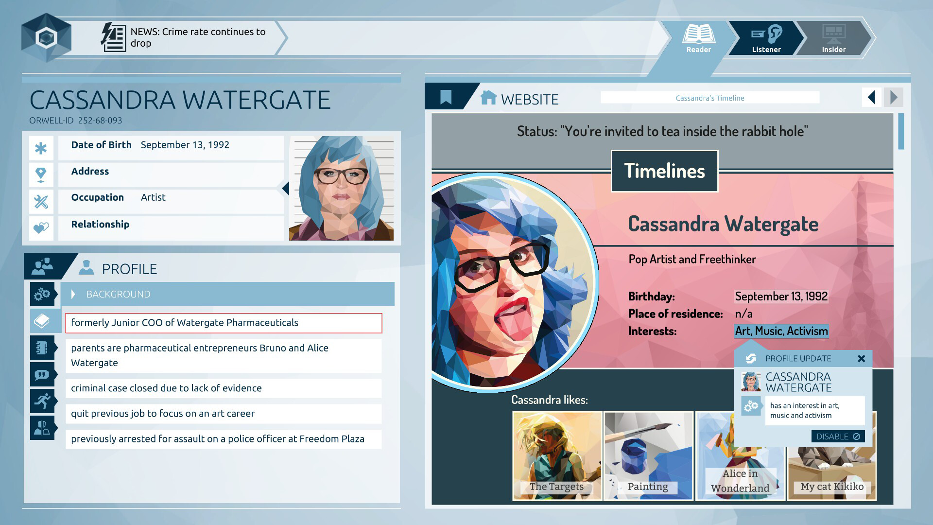 Orwell: Keeping an Eye On You