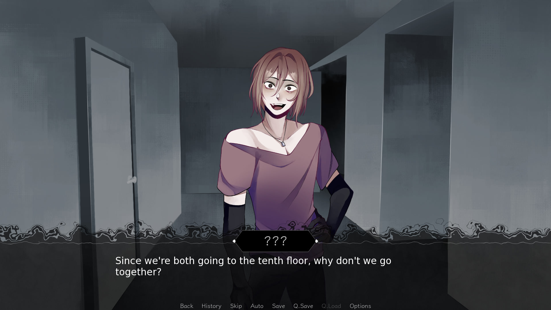 The Man Outside the Elevator