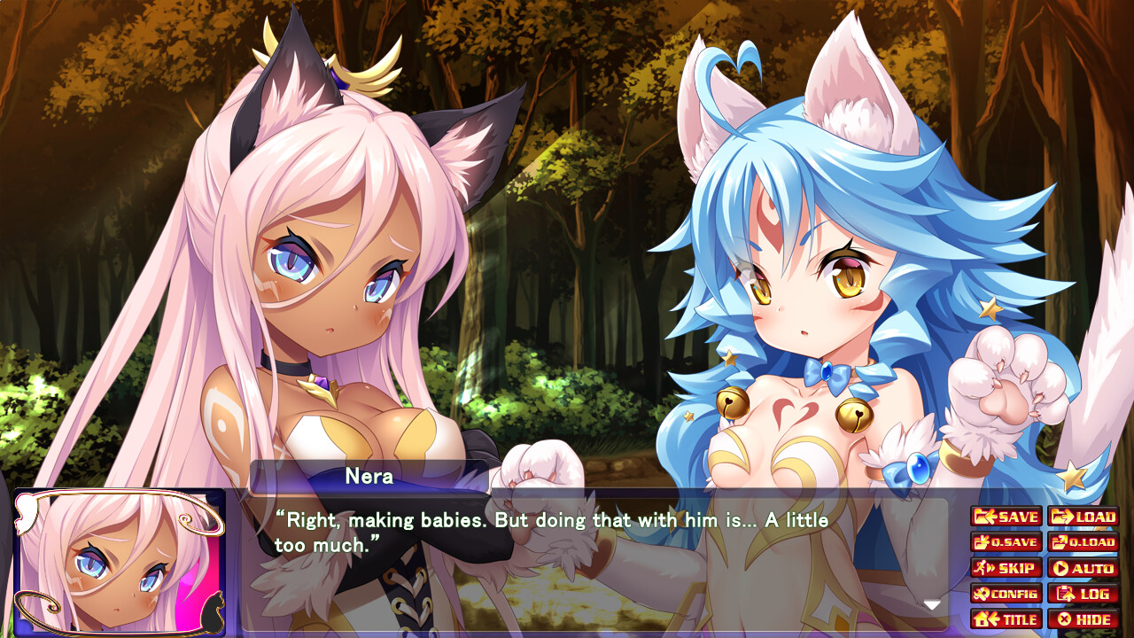 하렘 나이트～두 마리 고양이와 아이 만들기！？～