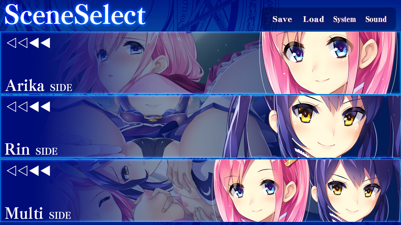 마법희사 아리카＆린 소녀에게 몰려드는 남자들의 마수 「그래도 우리는 지지 않아!!」