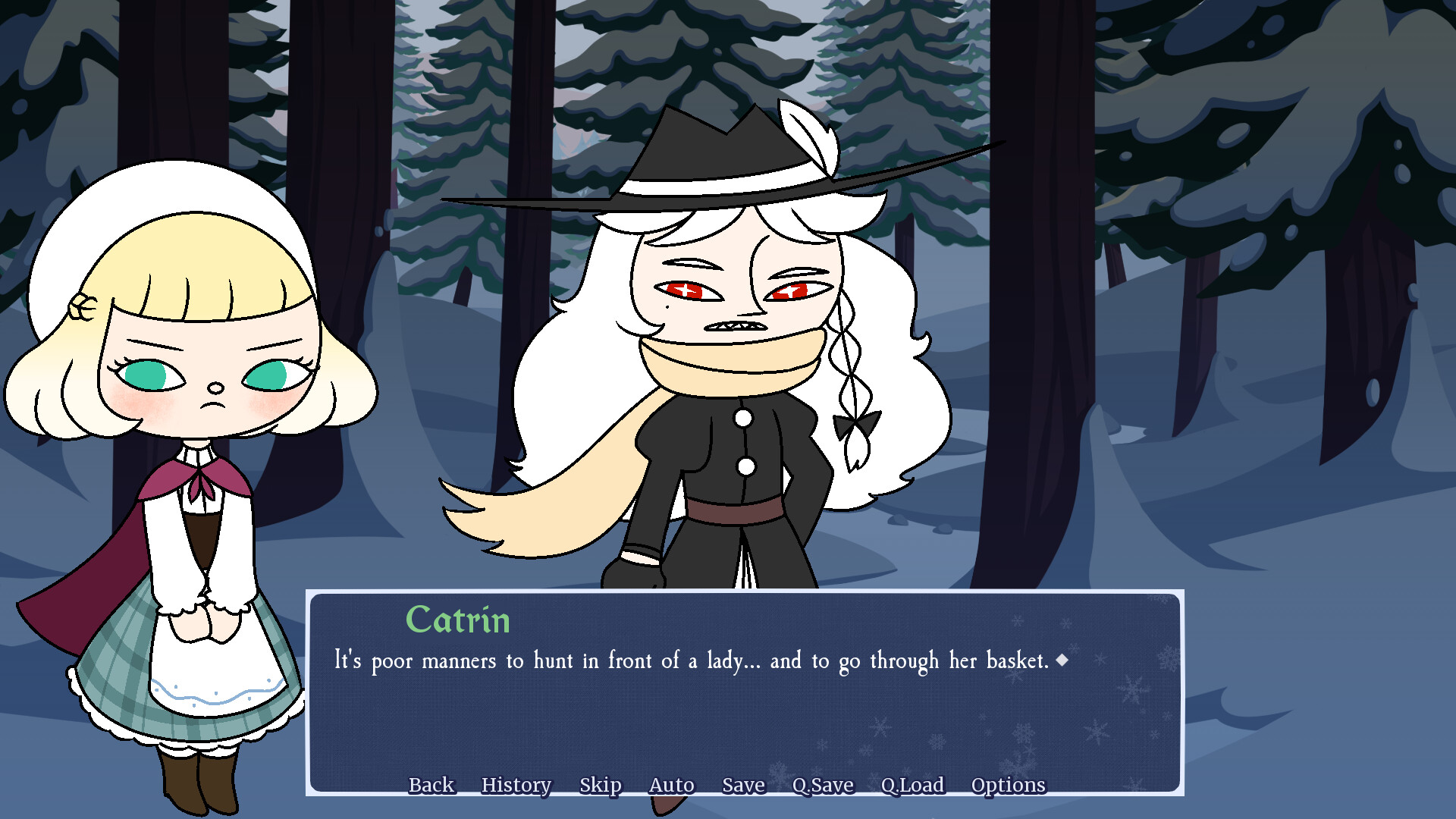 Snow Angel and Silver Devil