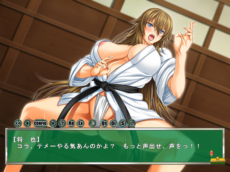 DropOut 큰 가슴 노출 조교 학원