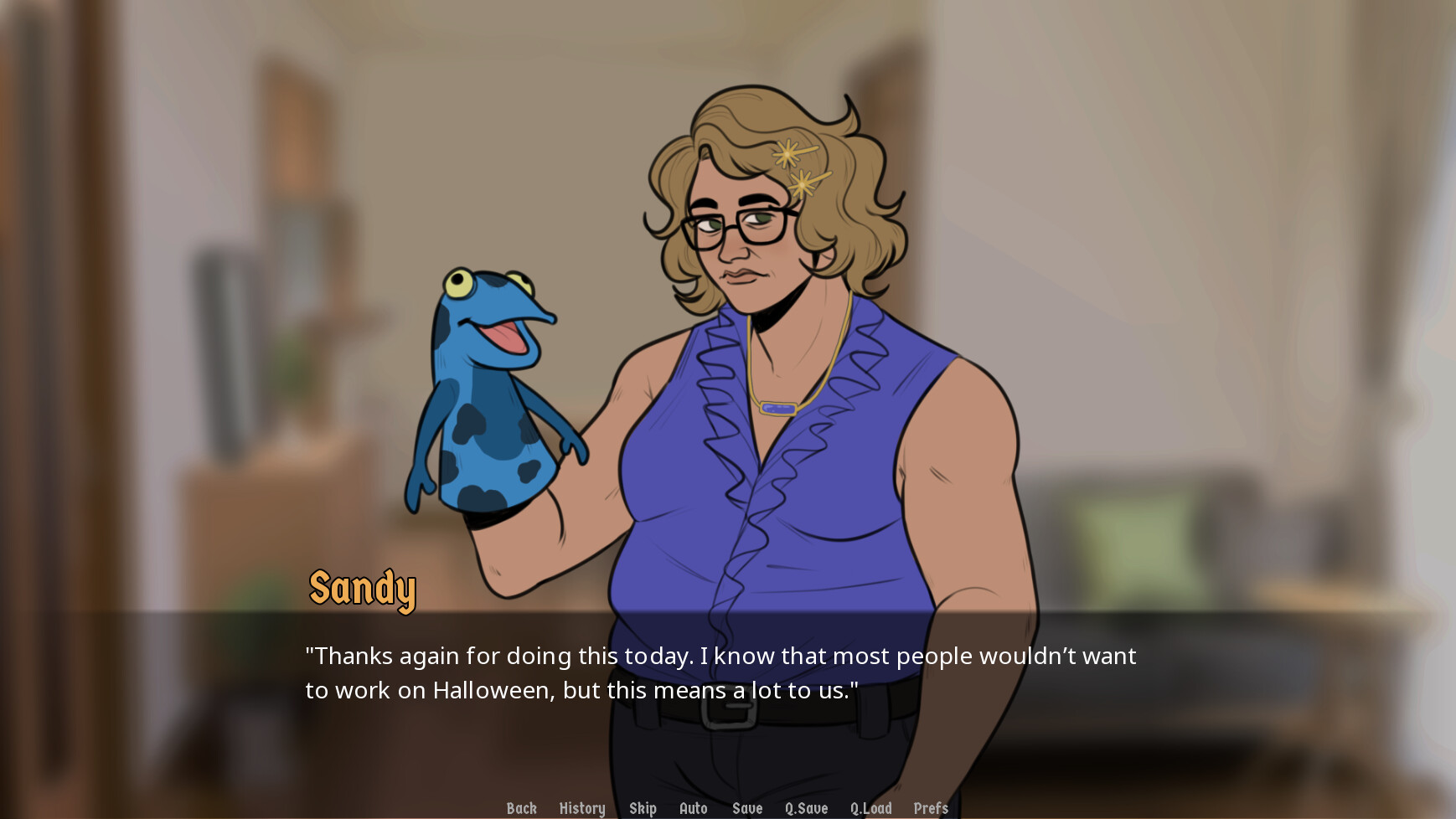 I'm Just Here to Change the Lights