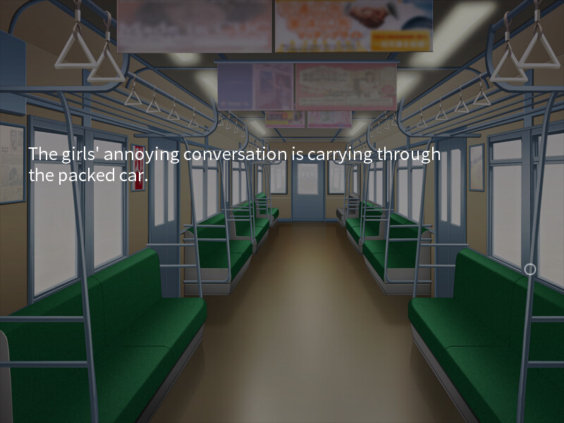 쿠로갸루의 전철 내 음기 ～벌칙 게임의 표적이 된 나～