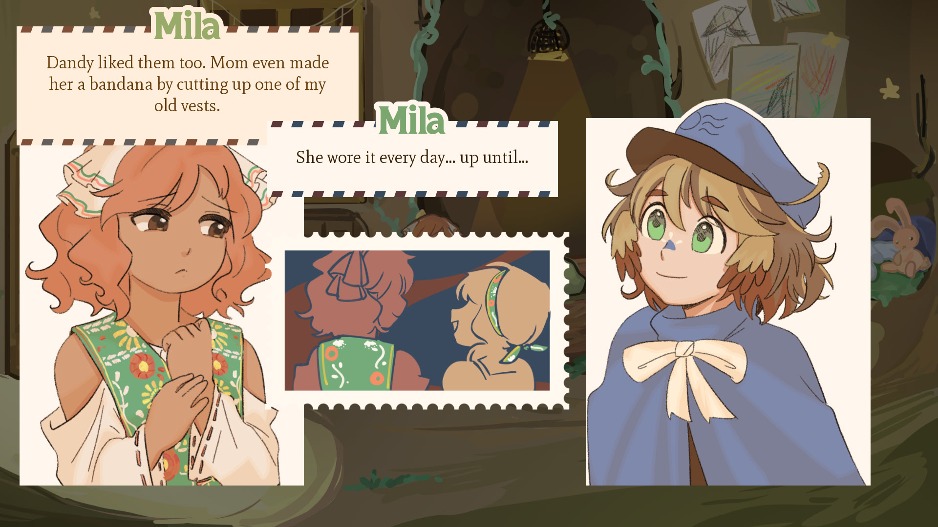 Upwards, Rain! The Post Office of Farewells