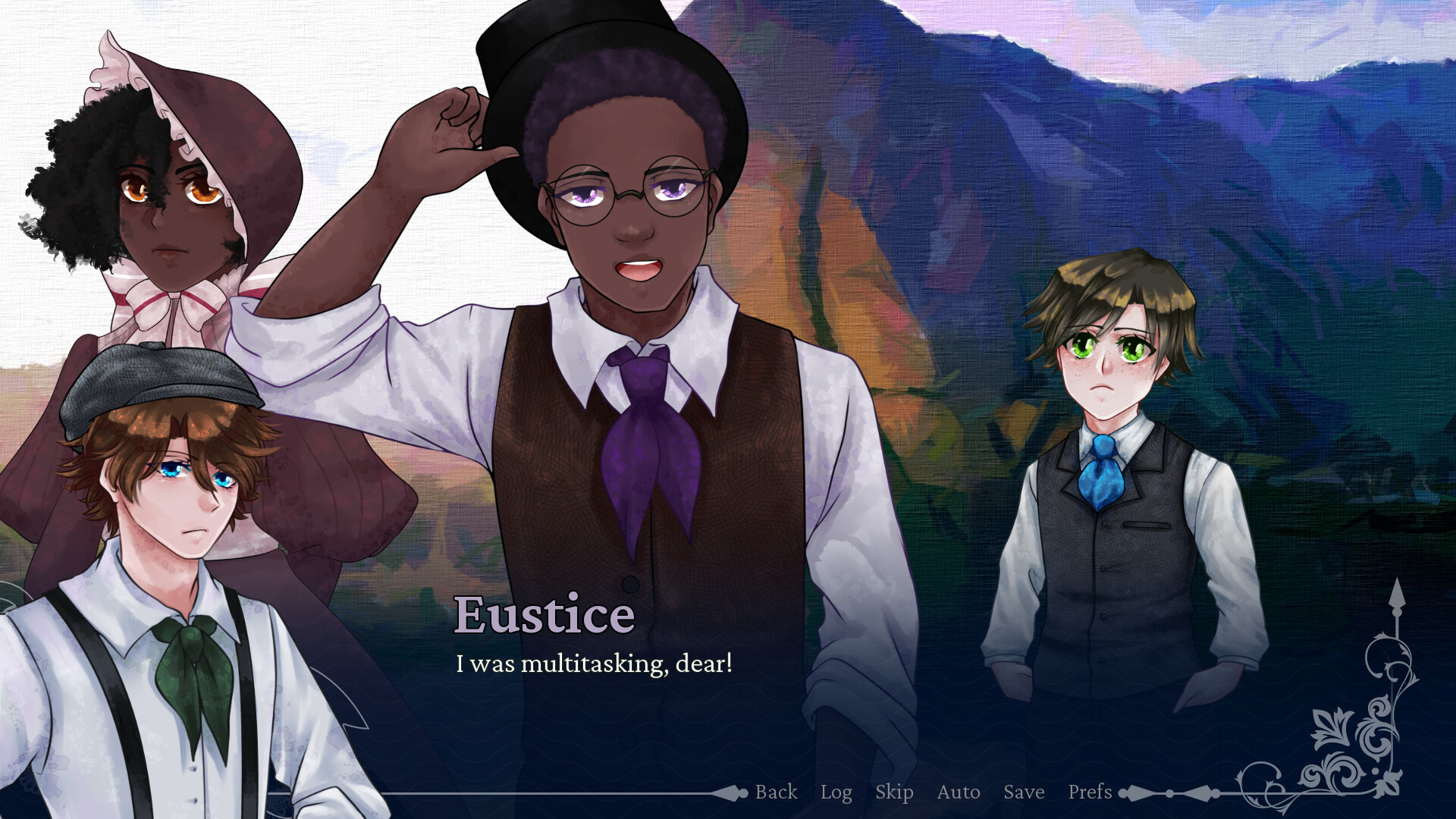 Crimson Waves on the Emerald Sea