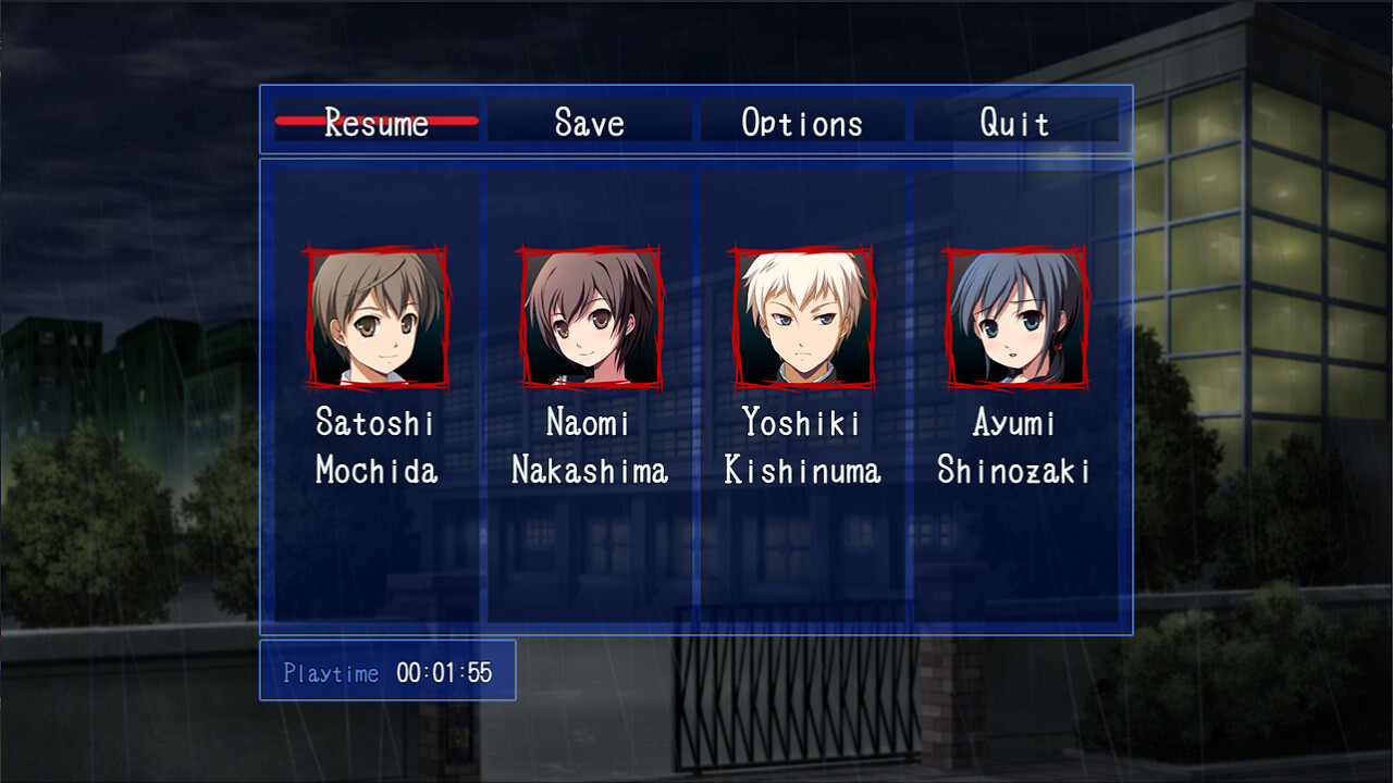 Corpse Party: BloodCovered (Visual Novel)