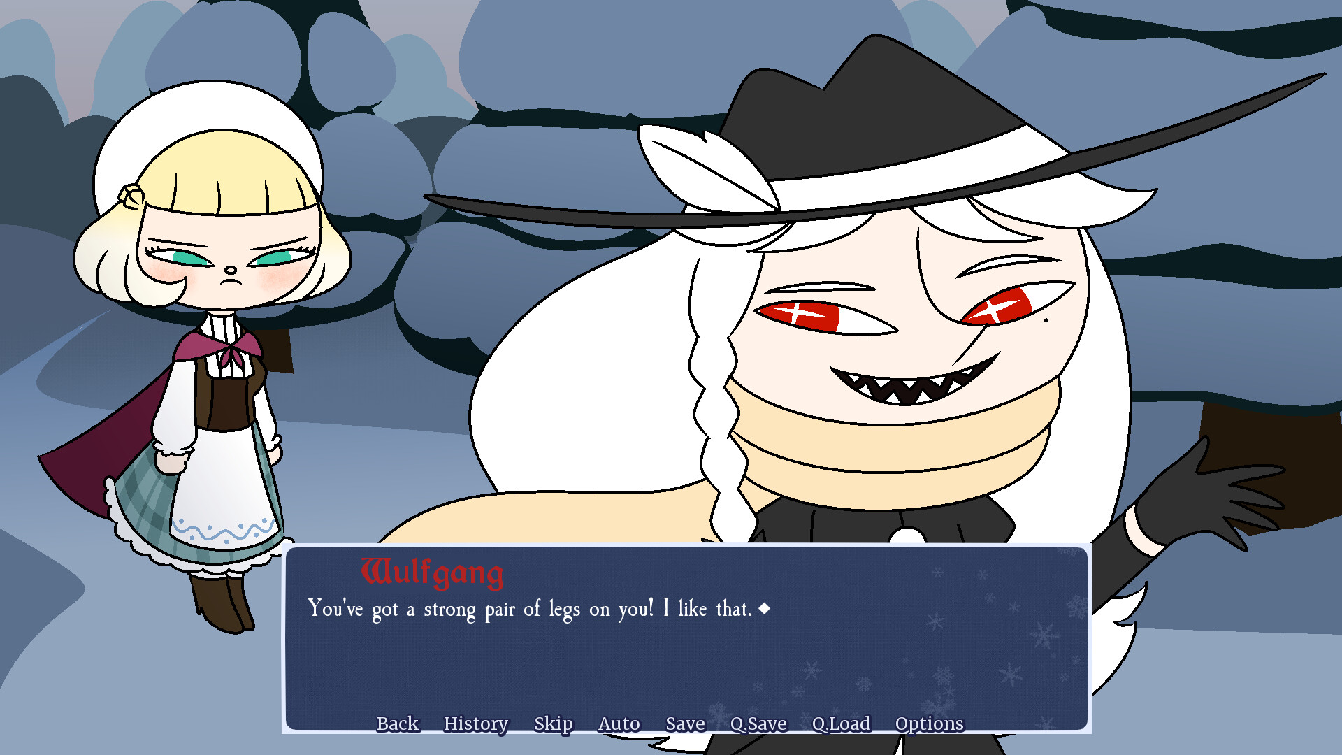 Snow Angel and Silver Devil