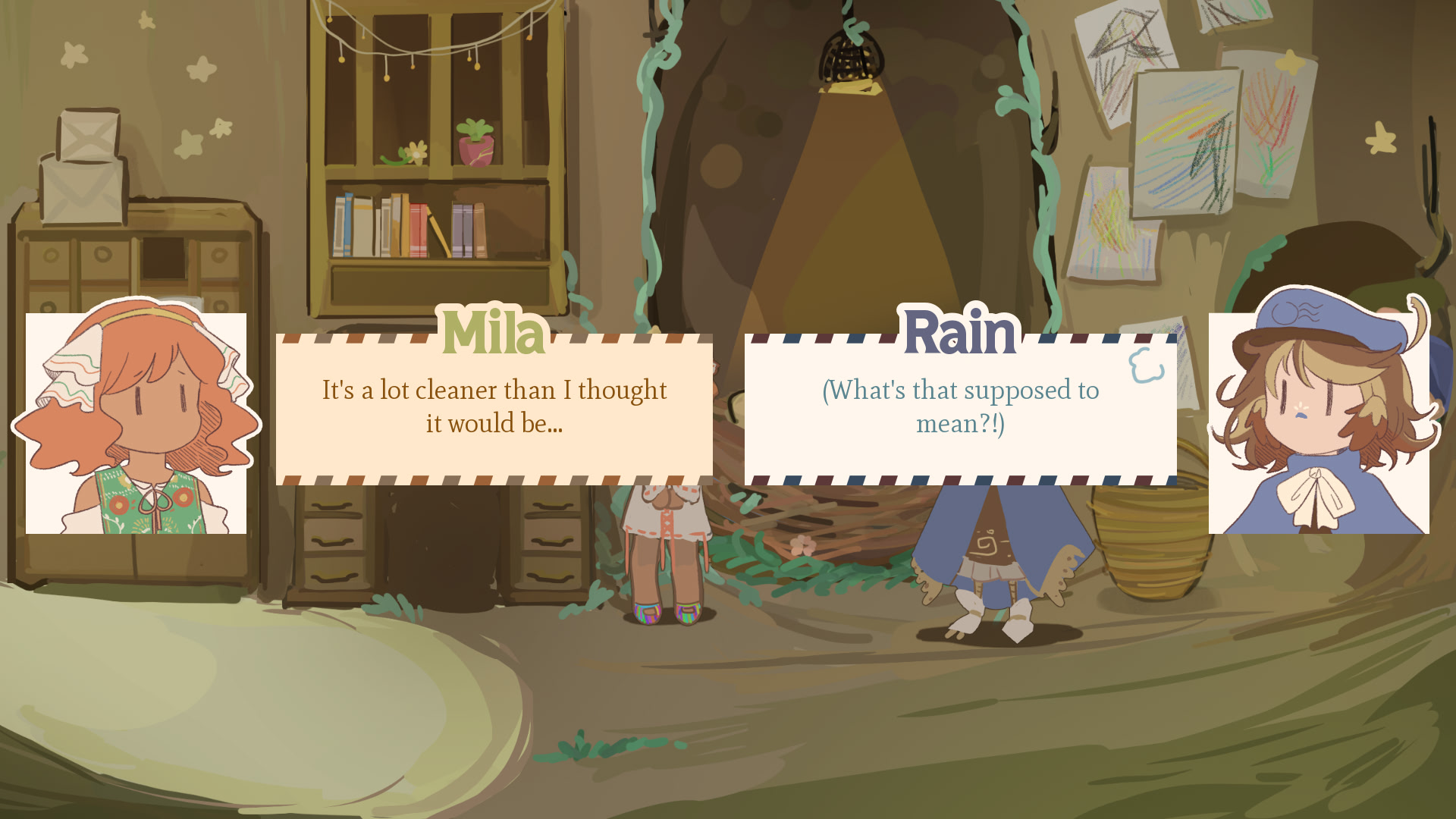 Upwards, Rain! The Post Office of Farewells