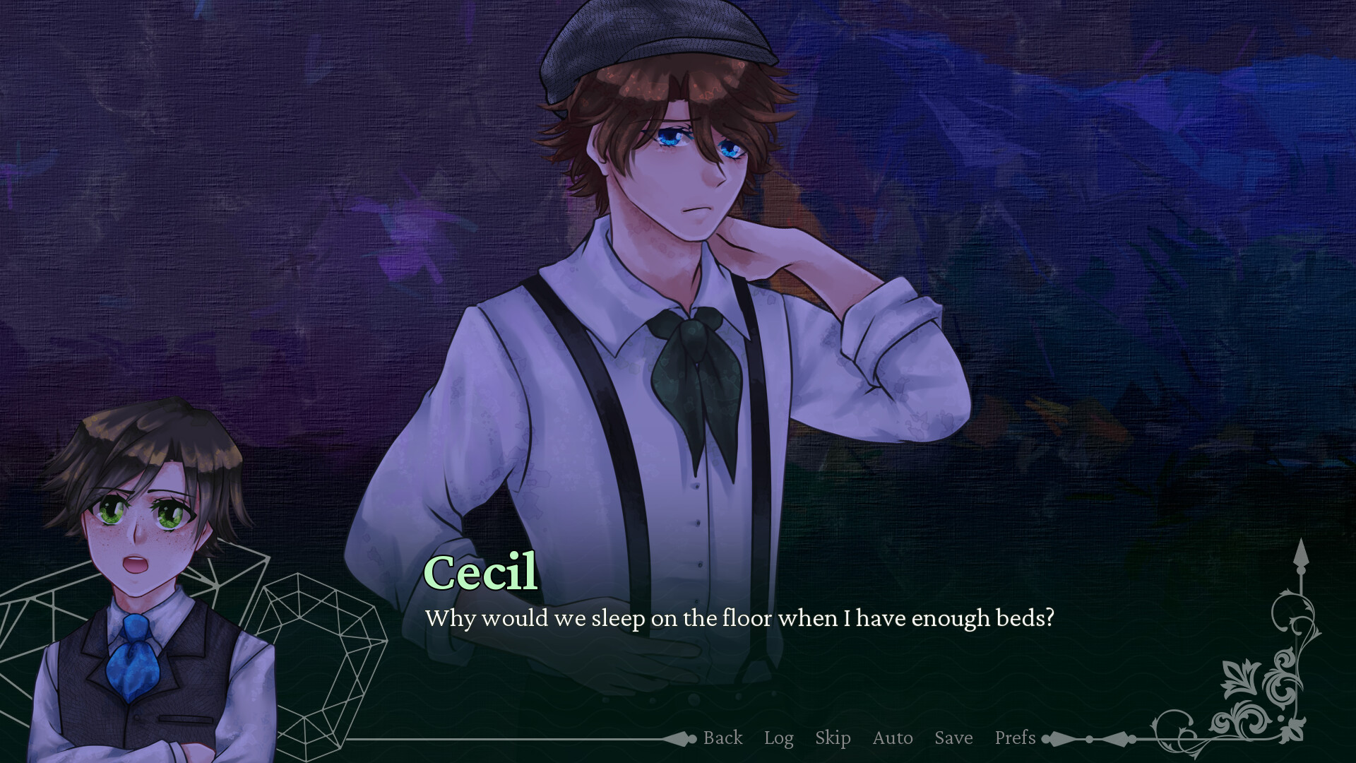 Crimson Waves on the Emerald Sea