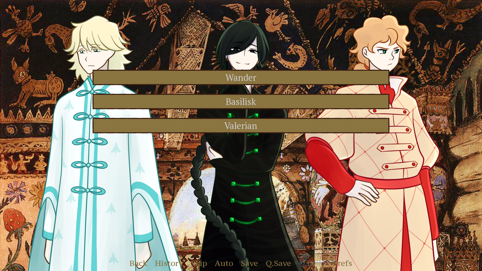 The Lady Knight and The Three Princes