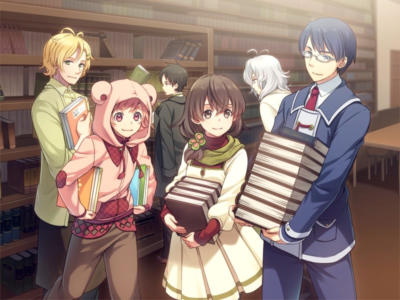 클로버 도서관의 주민들