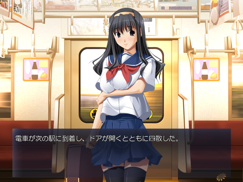 명문 여고생 야리 버리고 치한 기차